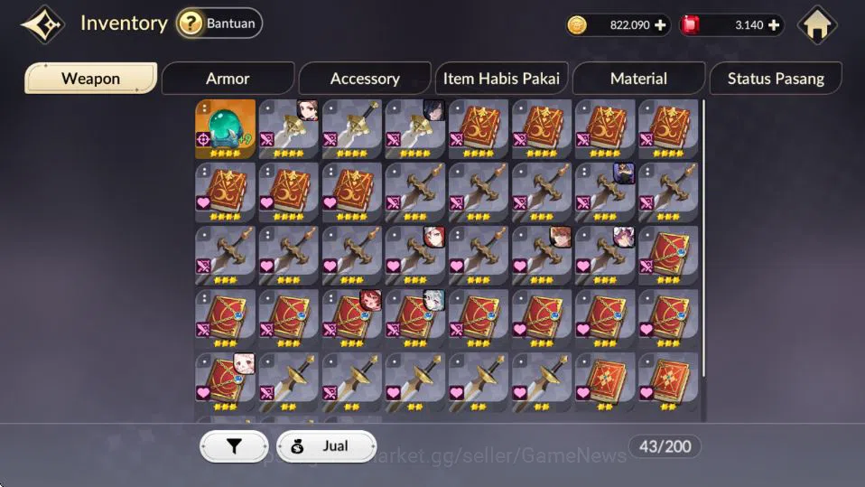 Seven Knights Re:Birth Accounts [Re;BIRTH] Global|Starter LV10|Ruby 3k| 5 Legendar image 4