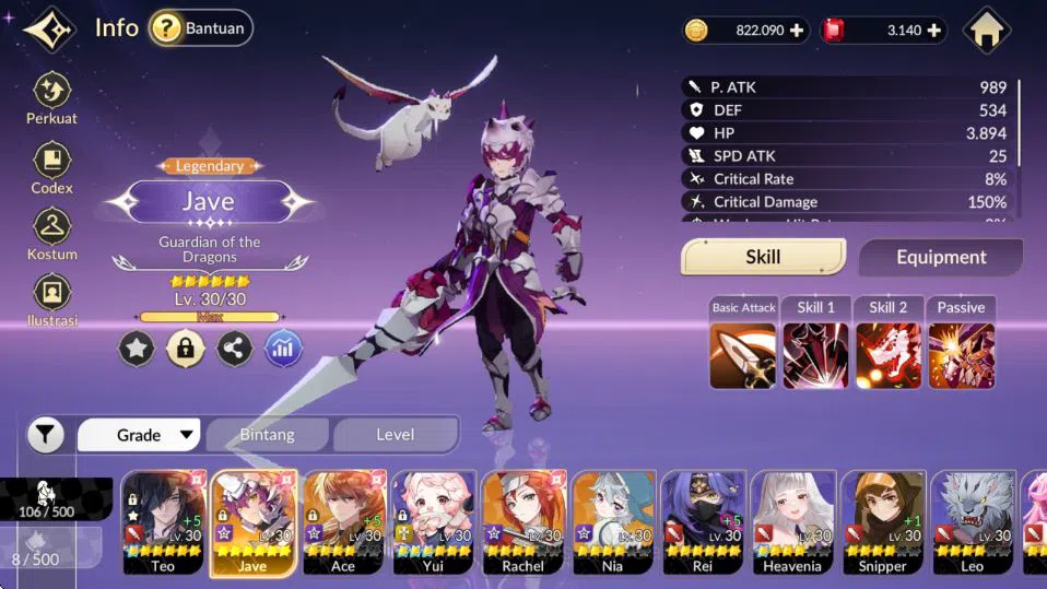 Seven Knights Re:Birth Accounts [Re;BIRTH] Global|Starter LV10|Ruby 3k| 5 Legendar image 7