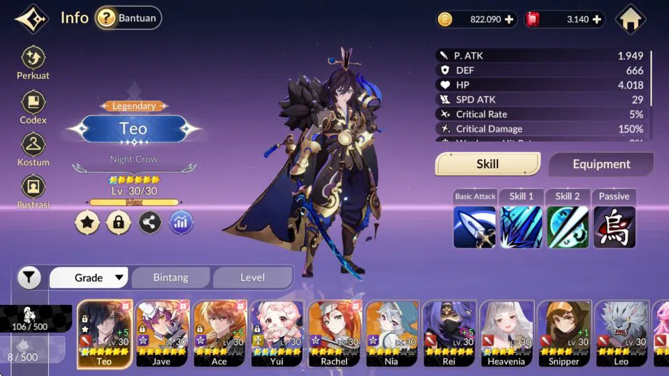 Seven Knights Re:Birth Accounts [Re;BIRTH] Global|Starter LV10|Ruby 3k| 5 Legendar image 8