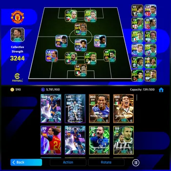 eFootball Accounts Meta Player EFB MOBILE [TS 3244] | BIG TIME RONALDINHO,BUFFON●EPIC KOLLER,BONUCCI●SHOWTIME