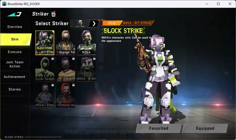 Blood Strike Accounts ASIA | 1 EVO: FAL Evolved Draco|4 ULTRA STRIKER: N image 10