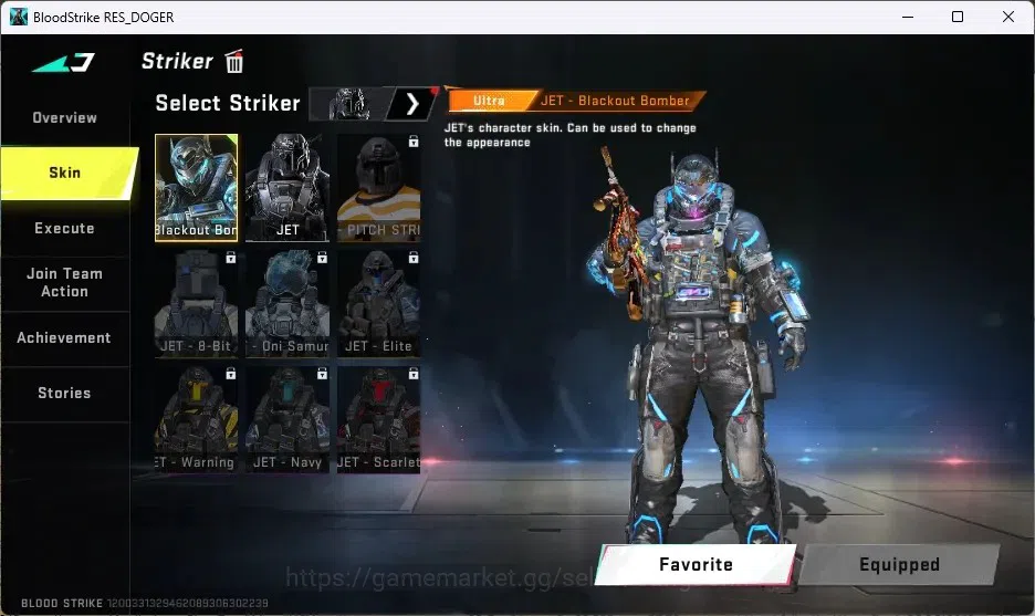 Blood Strike Accounts ASIA | 1 EVO: FAL Evolved Draco|4 ULTRA STRIKER: N image 11