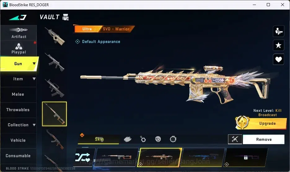 Blood Strike Accounts ASIA | 1 EVO: FAL Evolved Draco|4 ULTRA STRIKER: N image 6
