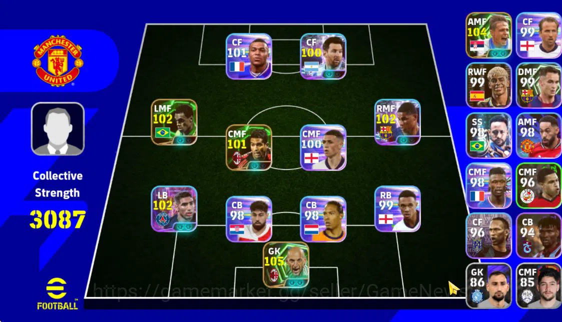 Mobile|Dragan Stojkovi(Phenom Pass),Marcus Rashford(Acc Burst),Serginho(Edge Crossing),Etc|TakeEmail|(EF1575) eFootball Mid-Tier Mobile|Dragan Stojkovi(Phenom Pass),Marcus Rashfor image 1