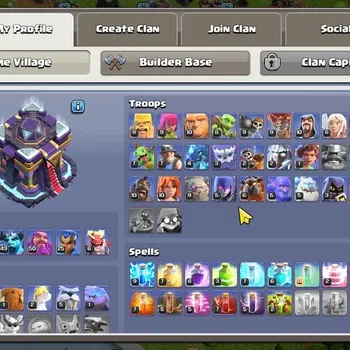 Clash of Clans Accounts High-End TH15-BH9|Lv.163|BK74,AQ75,MP49,GW50,RC25,DD6|BM21,BC20|HH9|6 LG & 6 Gold Skins|669