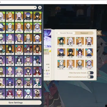 Genshin Impact Accounts Others Asia|AR 60|2 PremTeam Meta|13 Limited+13