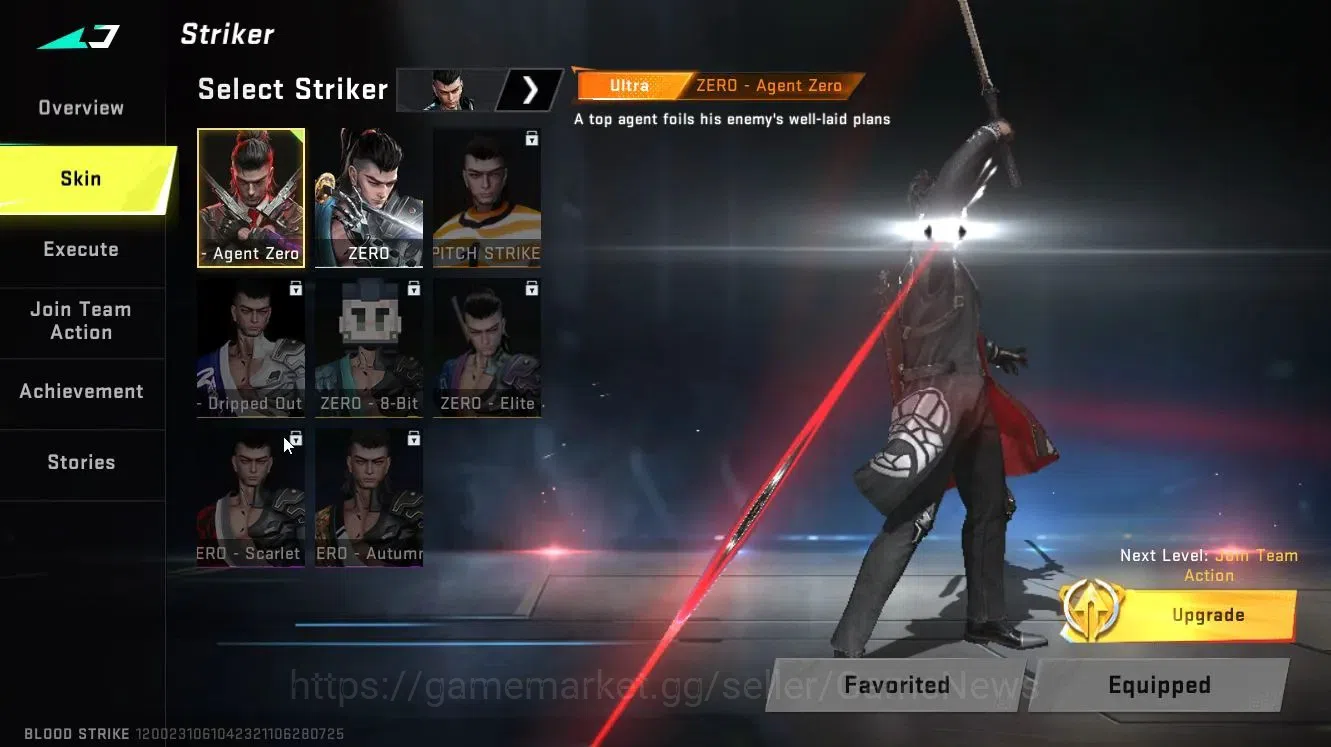 Blood Strike Accounts ASIA|ULTRA [Striker ZERO-Agent Zero,Aircraft Plume image 3