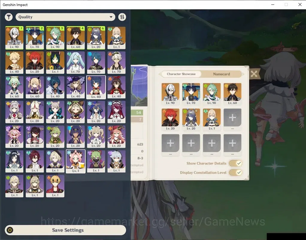 Genshin Impact Accounts Mid Game ASIA |AR 54|BD Unset |5 Limited +3(*5Wep 1