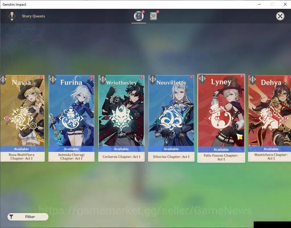 Genshin Impact Accounts Mid Game ASIA |AR 54|BD Unset |5 Limited +3(*5Wep 15