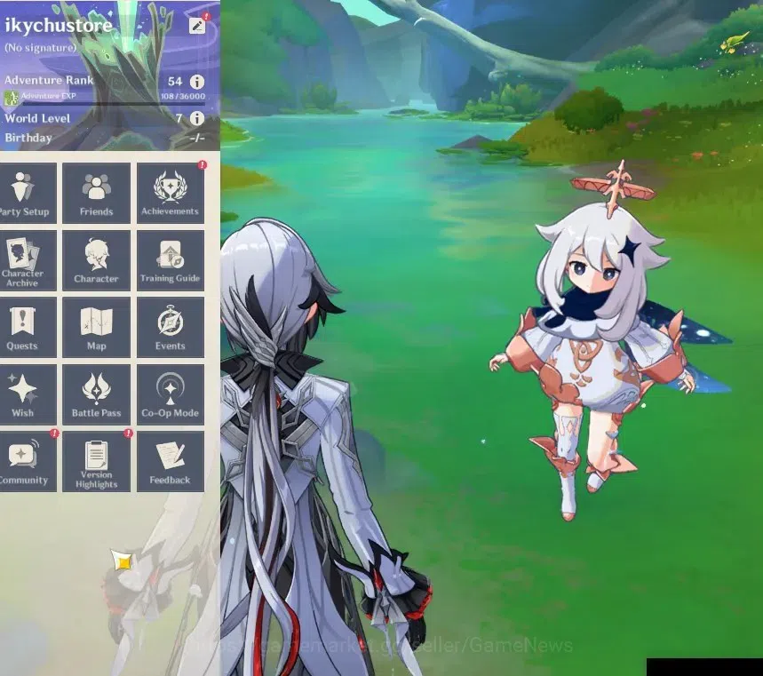 Genshin Impact Accounts Mid Game ASIA |AR 54|BD Unset |5 Limited +3(*5Wep 2