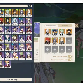 Genshin Impact Mid Game ASIA |AR 54|BD Unset |5 Limited +3(*5Wep) |[Arlecc image 1