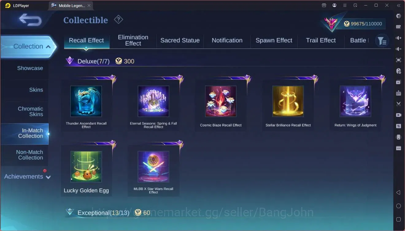 Mobile Legends: Bang Bang Accounts Global|Hero 132|Skin 367|Exalted|Legend GS|Naruto image 12