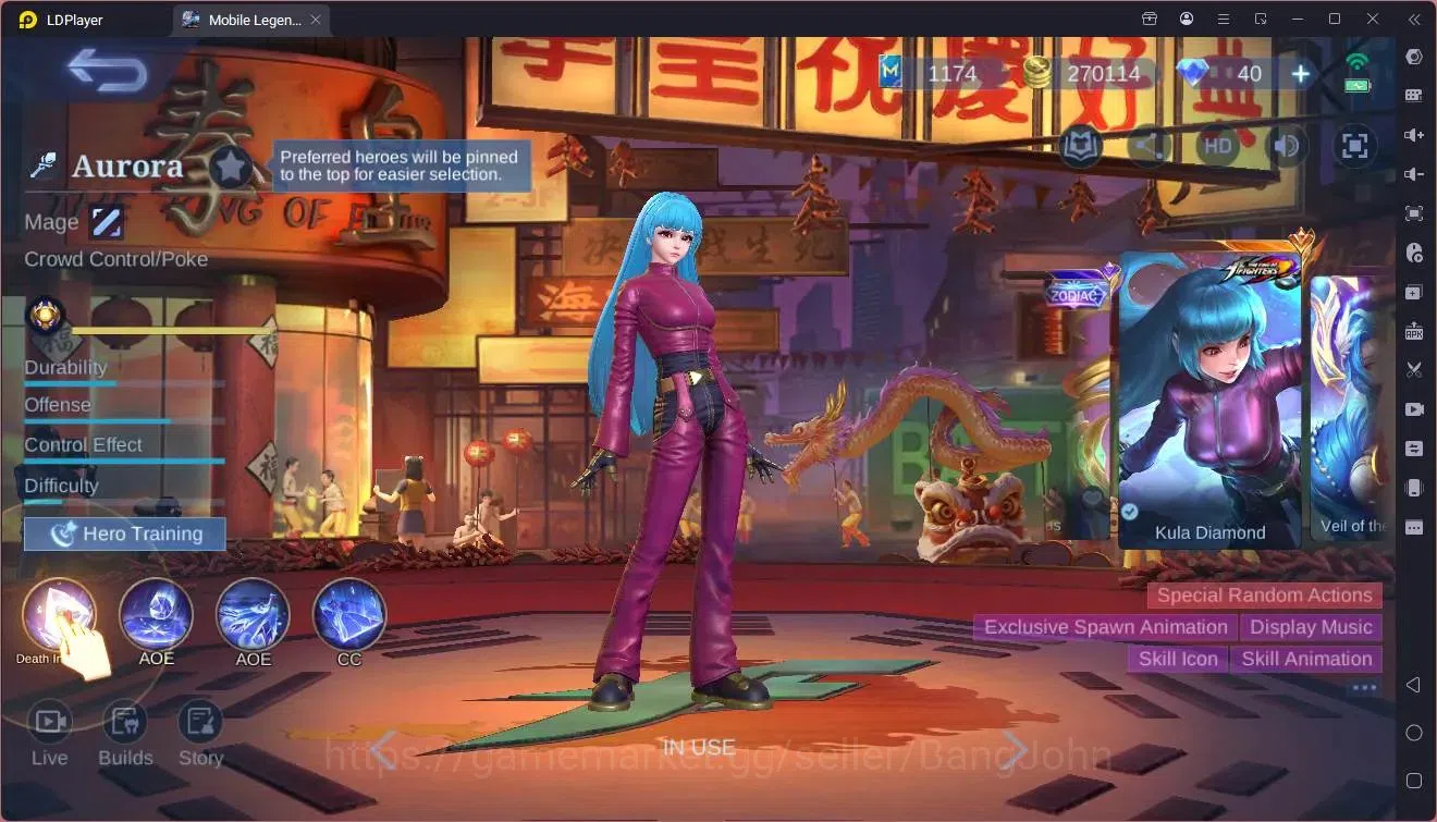 Mobile Legends: Bang Bang Accounts Global|Hero 132|Skin 367|Exalted|Legend GS|Naruto image 6