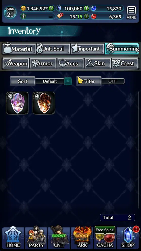Last Cloudia Accounts Starter Rank21|100K CRYSTAL|Telestio,Logia,prince image 2