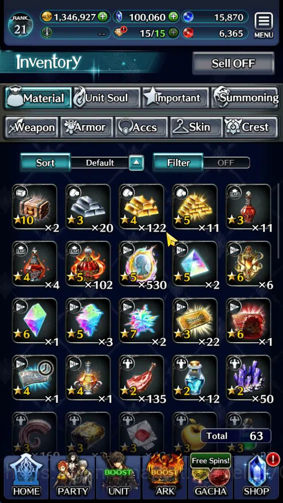 Last Cloudia Accounts Starter Rank21|100K CRYSTAL|Telestio,Logia,prince image 5