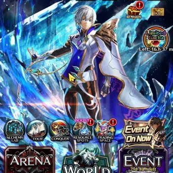 Last Cloudia Low-End Starter Rank21|100K CRYSTAL|Telestio,Logia,prince  image 1