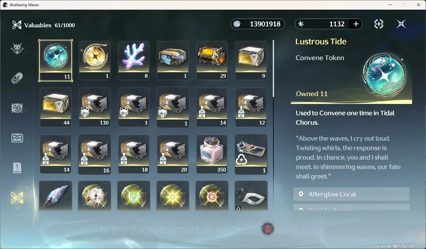 Wuthering Waves Accounts SEA|UL 47|Rank 5|2 Char Limited [Galbrena RC3]+Sig image 10