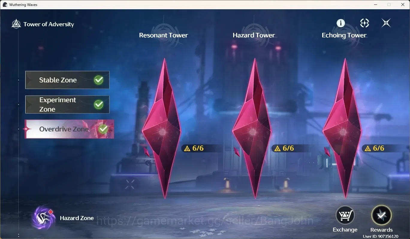 Wuthering Waves Accounts SEA|UL 47|Rank 5|2 Char Limited [Galbrena RC3]+Sig image 15