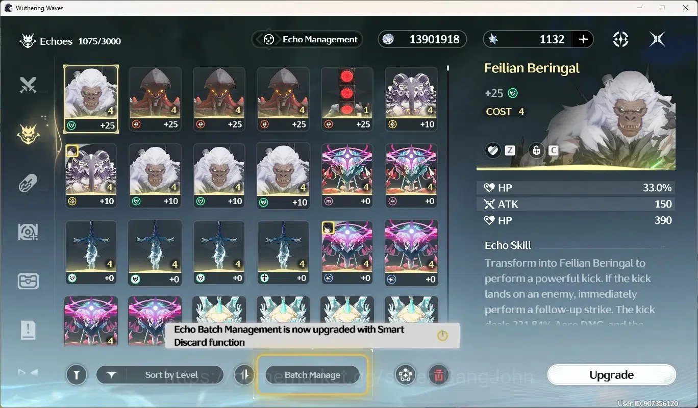 Wuthering Waves Accounts SEA|UL 47|Rank 5|2 Char Limited [Galbrena RC3]+Sig image 5