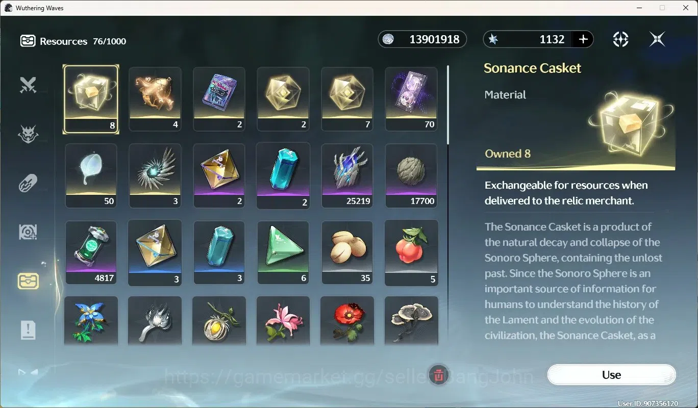 Wuthering Waves Accounts SEA|UL 47|Rank 5|2 Char Limited [Galbrena RC3]+Sig image 8