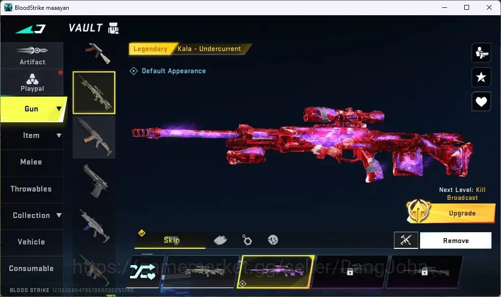 Blood Strike Accounts ASIA | 1 ULTRA: M700 Boitatá | 2 LEGENDARY GUN | 1 image 3