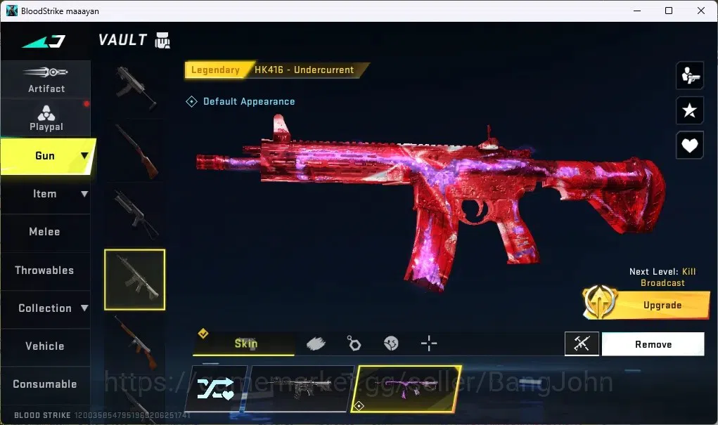Blood Strike Accounts ASIA | 1 ULTRA: M700 Boitatá | 2 LEGENDARY GUN | 1 image 5
