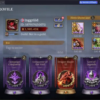 Watcher of Realms Accounts End-Game Global 50xx|Power 1.9M|6 Lord:Ingrid,Rygar,Torodor,Etc|30 Legend:SunWukong