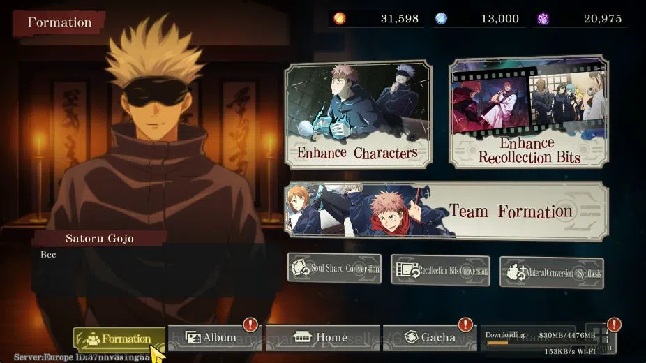 Jujutsu Kaisen: Phantom Parade Accounts Starter Fresh Story | 4 SSR [GOJO,Yuji,Nobara,Todo image 3