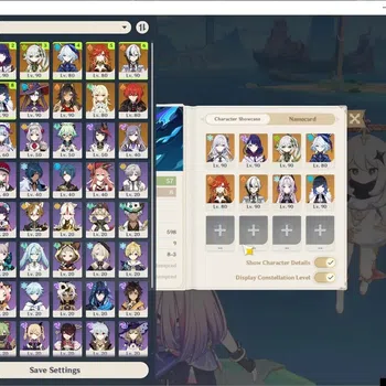 Genshin Impact Accounts Others ASIA|AR 57|8 Limited + 3 (*5