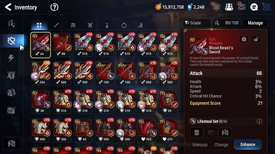 Epic Seven Accounts GBL Unverif|NewEra|6 ML(SS Vivian,Solitaria otS,St image 11