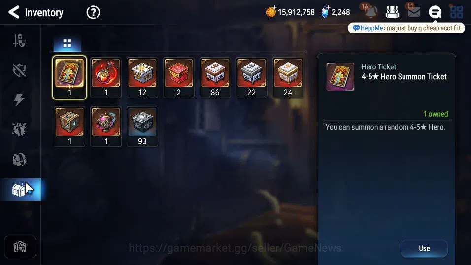 Epic Seven Accounts GBL Unverif|NewEra|6 ML(SS Vivian,Solitaria otS,St image 8