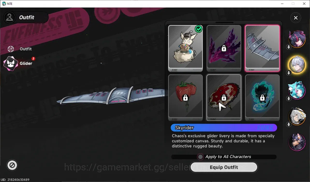 Neverness to Everness Accounts Global SEA|HL 3|2 S-Class 1 Limited [Shinku],Hathor|2 S-Class Selector Box|Skyrider 4