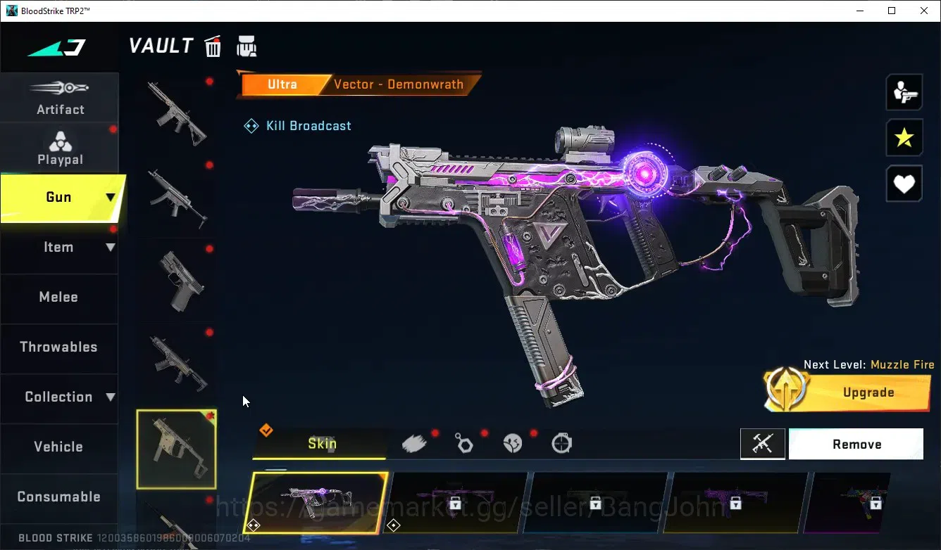 Blood Strike Accounts ASIA | ULTRA STRIKER JET | 1 ULTRA: Vector-Demonwr image 14