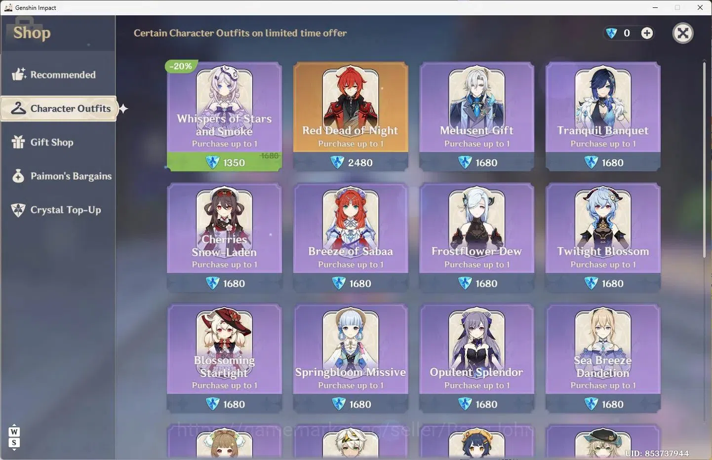 Genshin Impact Accounts ASIA | AR 49|2 Limit|Raiden Shogun,Yae Miko+2 Char image 12