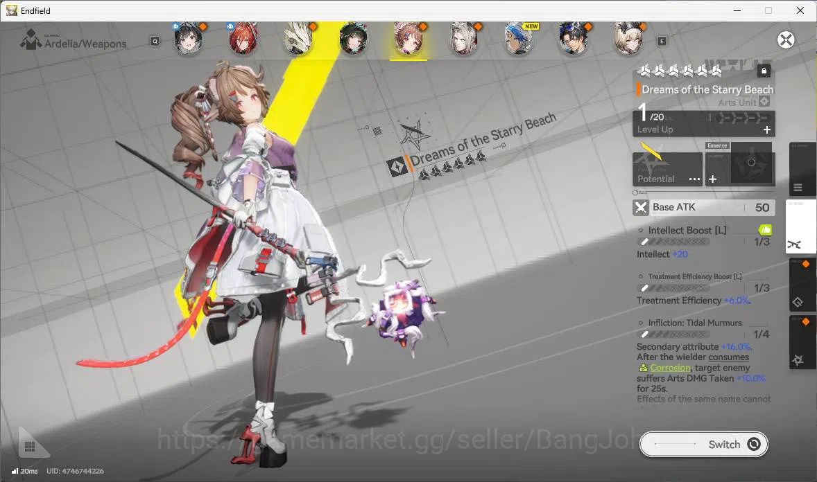 Arknights: Endfield Accounts ASIA|1 limit| Zhuang Fangyi, Ember, Pogranichnik,A image 12
