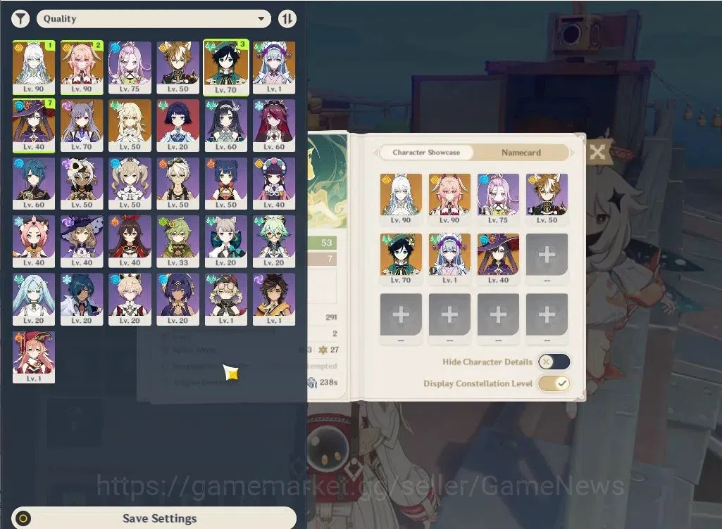 Genshin Impact Accounts ASIA|AR 53|3 Limited+1(*5Weapon)|Lunar Team (Zibai image 2