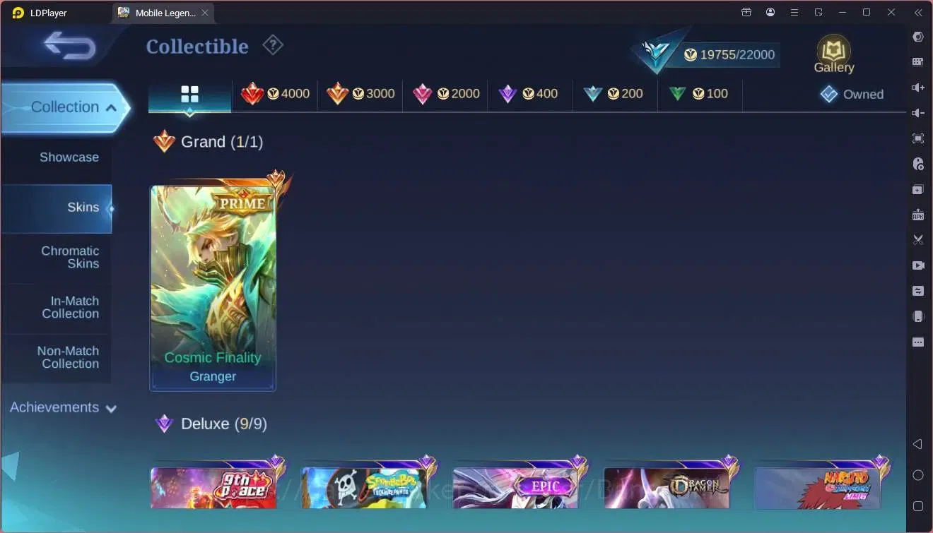 Mobile Legends: Bang Bang Accounts Global|Hero 55|Skin 85|Seasoned|Prime Granger|Naru image 11