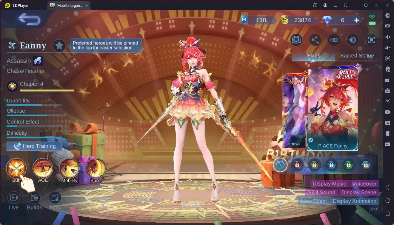 Mobile Legends: Bang Bang Accounts Global|Hero 55|Skin 85|Seasoned|Prime Granger|Naru image 4