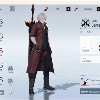 Punishing: Gray Raven Accounts End-Game ASIA|Lv.94|1 SSS|2 Collab[Kurumi Tokisaki][Dante]+Sign|[Nirvatia D,Lilith