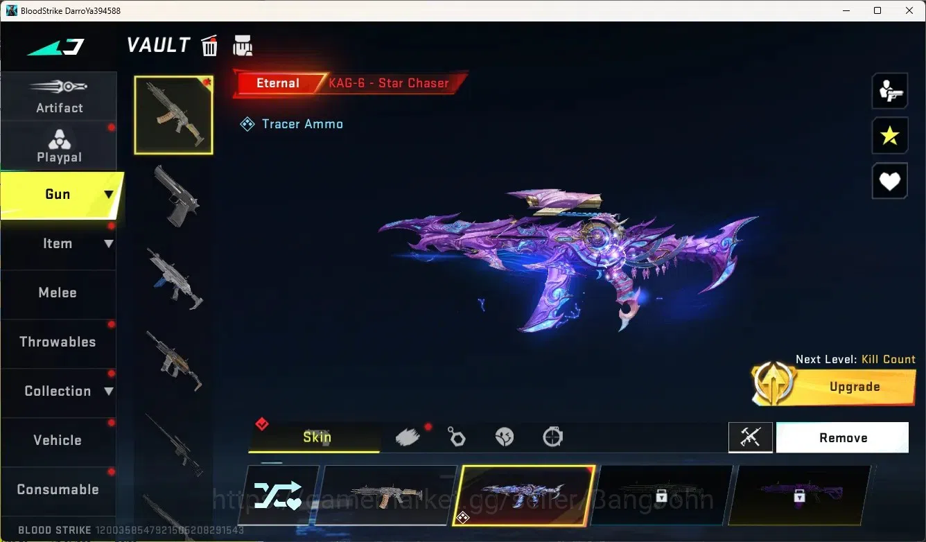 Blood Strike Accounts を購入 - ASIA | Eternal Gun:KAG-6 - Star
