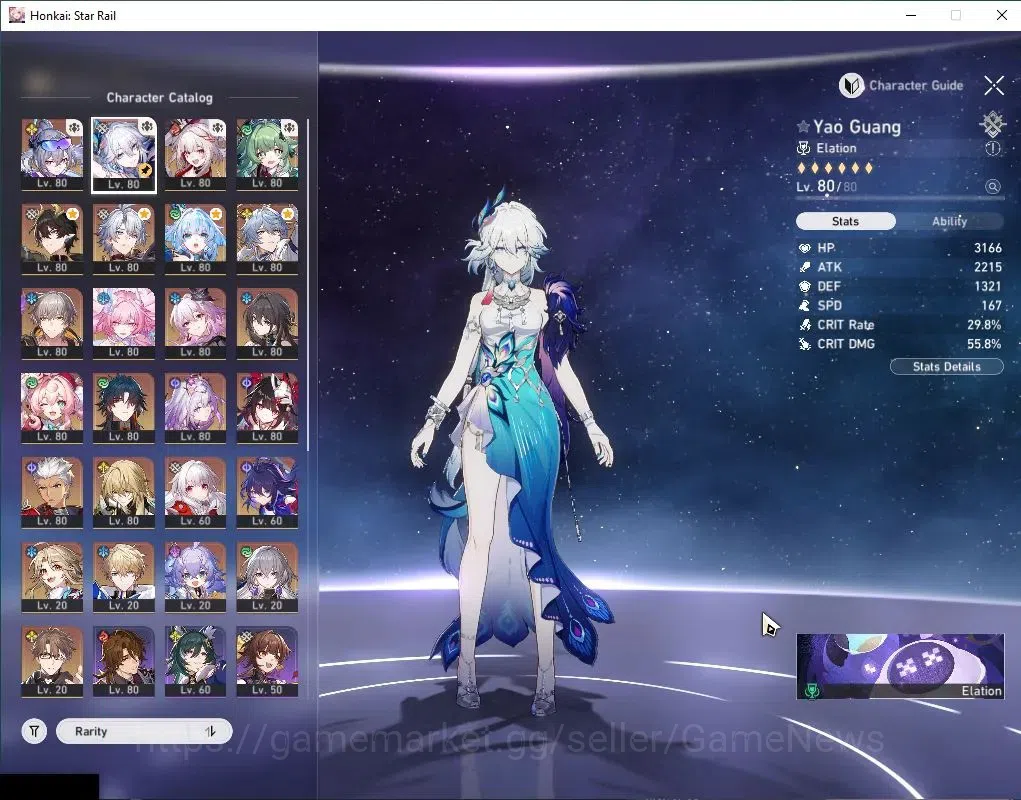 Honkai Star Rail Accounts Asia|TL70|3 Prem Team Meta|17 Limited|[(Archer,Cas image 4