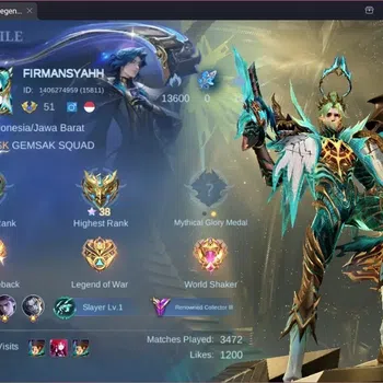 Mobile Legends: Bang Bang Accounts Collector Global |Hero 105|Skin 218|Renowned|ASP Guinevere|Prime Granger|Sanrio
