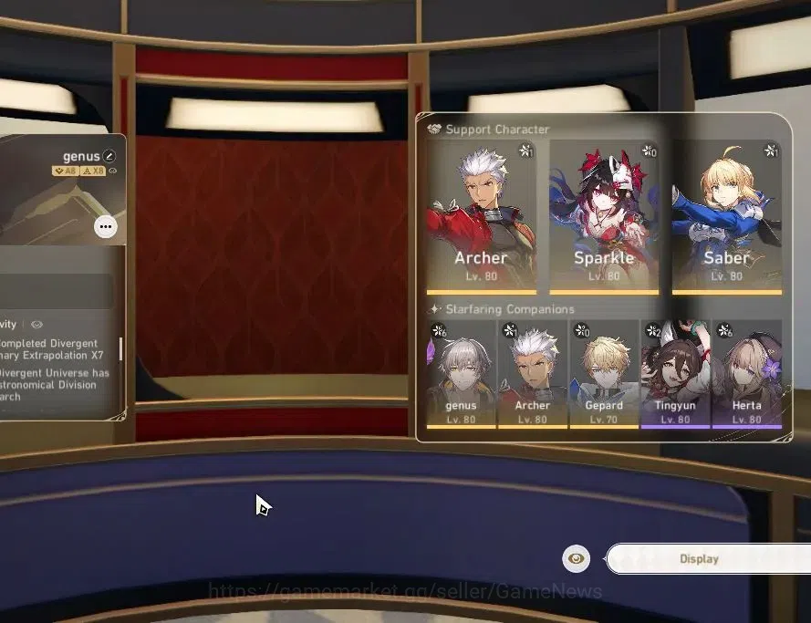 Honkai Star Rail Accounts Asia|TL 70|Archer Prem Team|10 Limited|[ArcherE1,S image 2