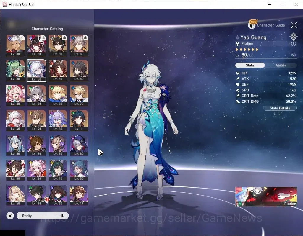 Honkai Star Rail Accounts Asia|TL 70|Archer Prem Team|10 Limited|[ArcherE1,S image 4