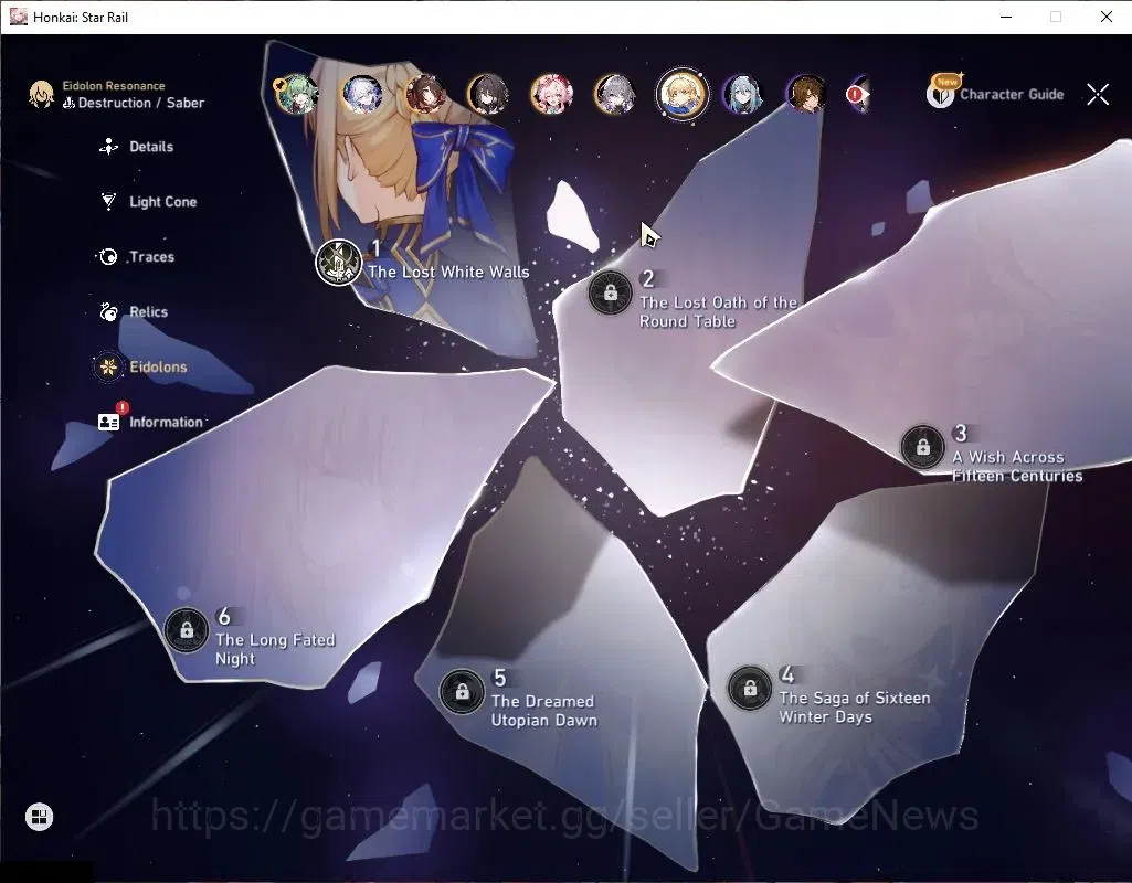 Honkai Star Rail Accounts Asia|TL 70|Archer Prem Team|10 Limited|[ArcherE1,S image 6