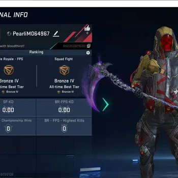 Blood Strike Accounts Collab Skin Asia|1 Ultra Melee: Scythe-Harvester|1 Collab Gun: M4A1-BoF(AOT S2)|1 Legendary Gun|Epic