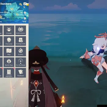 Genshin Impact Mid Game ASIA|AR 58|9 Limited + 4 (*5Weap)|HuTaoC1+Sign,Xia image 1