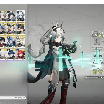 Arknights: Endfield Accounts ASIA|Lv 2|2 SSR 1 Limited  + 1(*6 Weapon)| Arcane | Ardelia |Selector ON|Female MC|Log