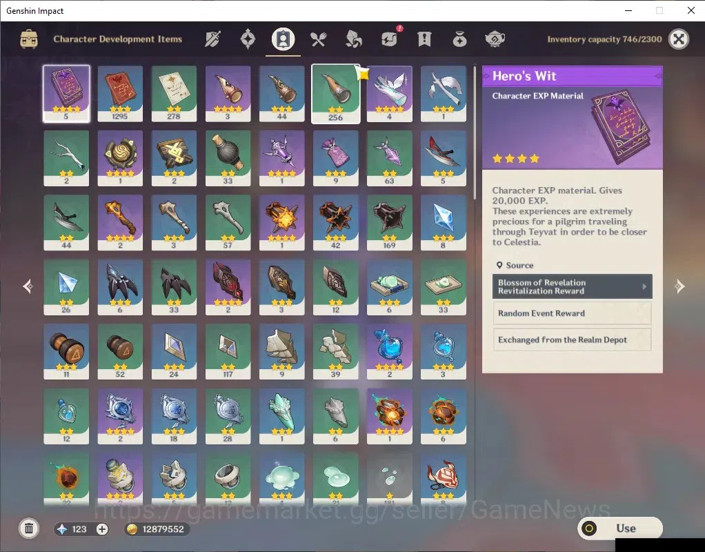 Genshin Impact Accounts ASIA | AR 51 | 3 Limited + 2 (*5Weapon) | Neuvilet image 5