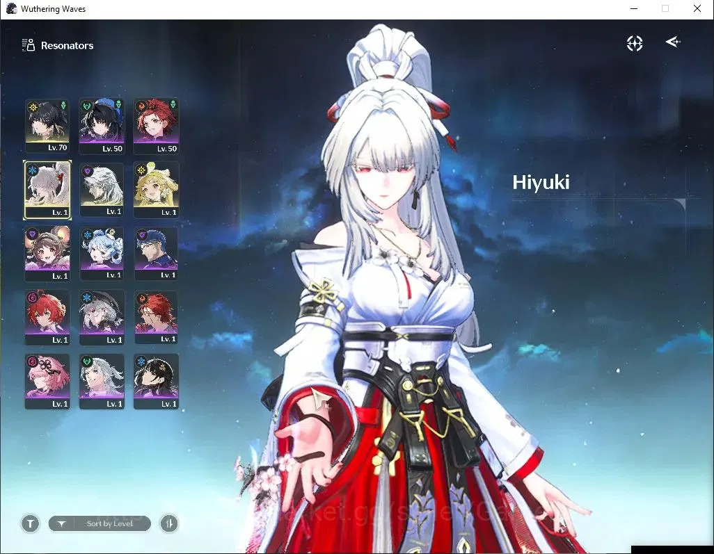 Wuthering Waves Accounts NA|UL 48|1 Limited| [Hiyuki R5]+Sign |Data Bank Lv image 2